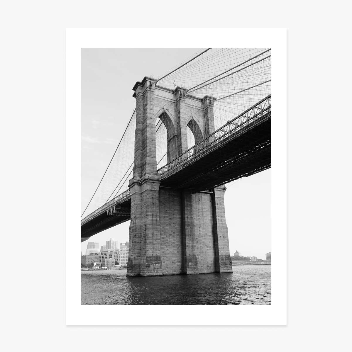 Poster van de Brooklyn Bridge