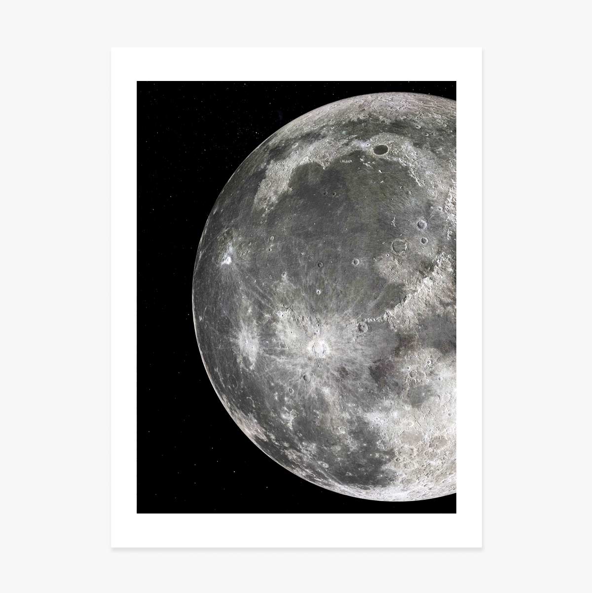 Affiche « Détail de la Lune »