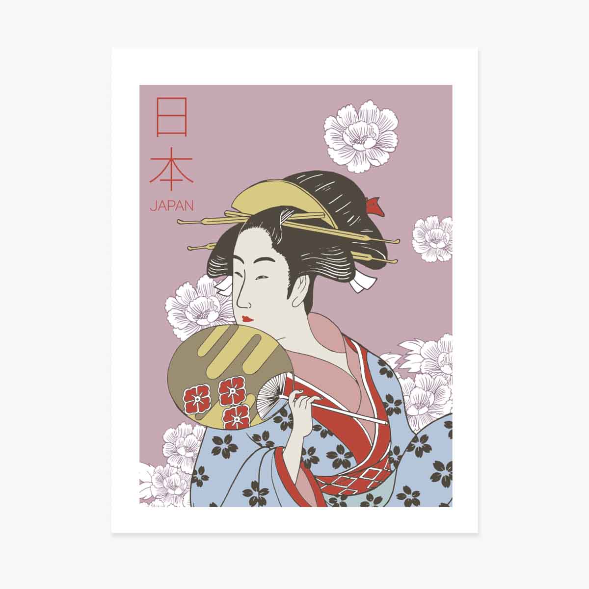Affiche « Geisha »