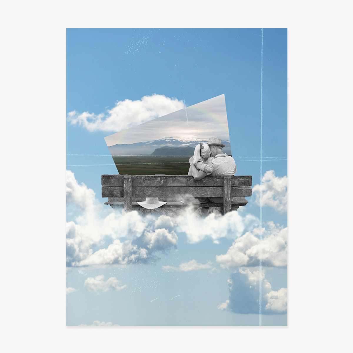 Poster ‘Liefde tussen de wolken’