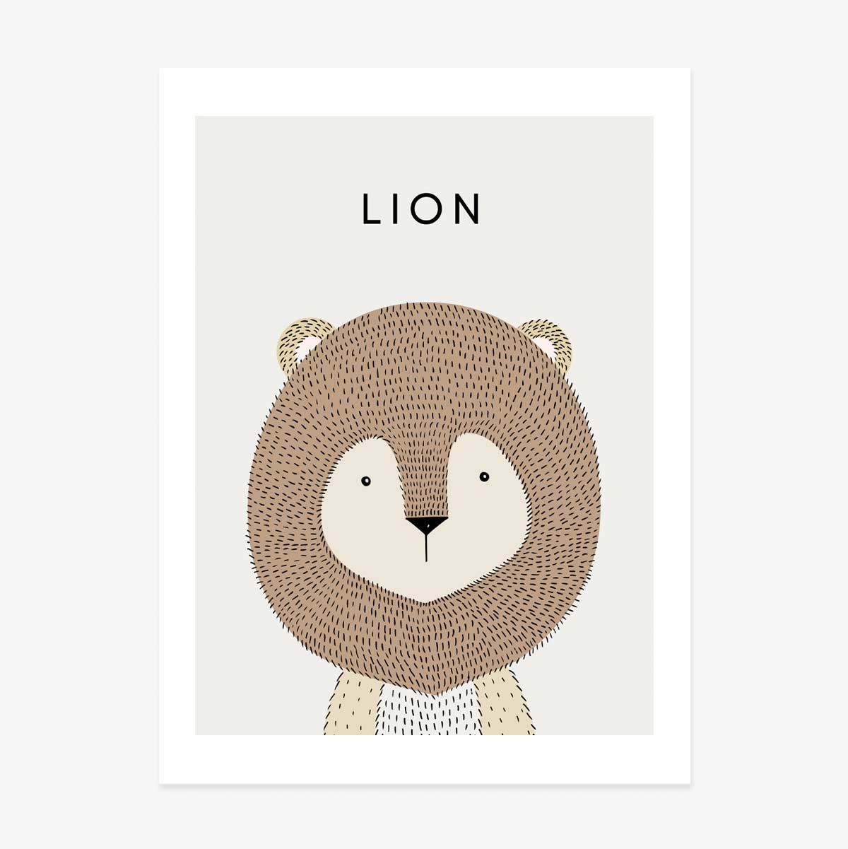 Affiche « Le Lion »