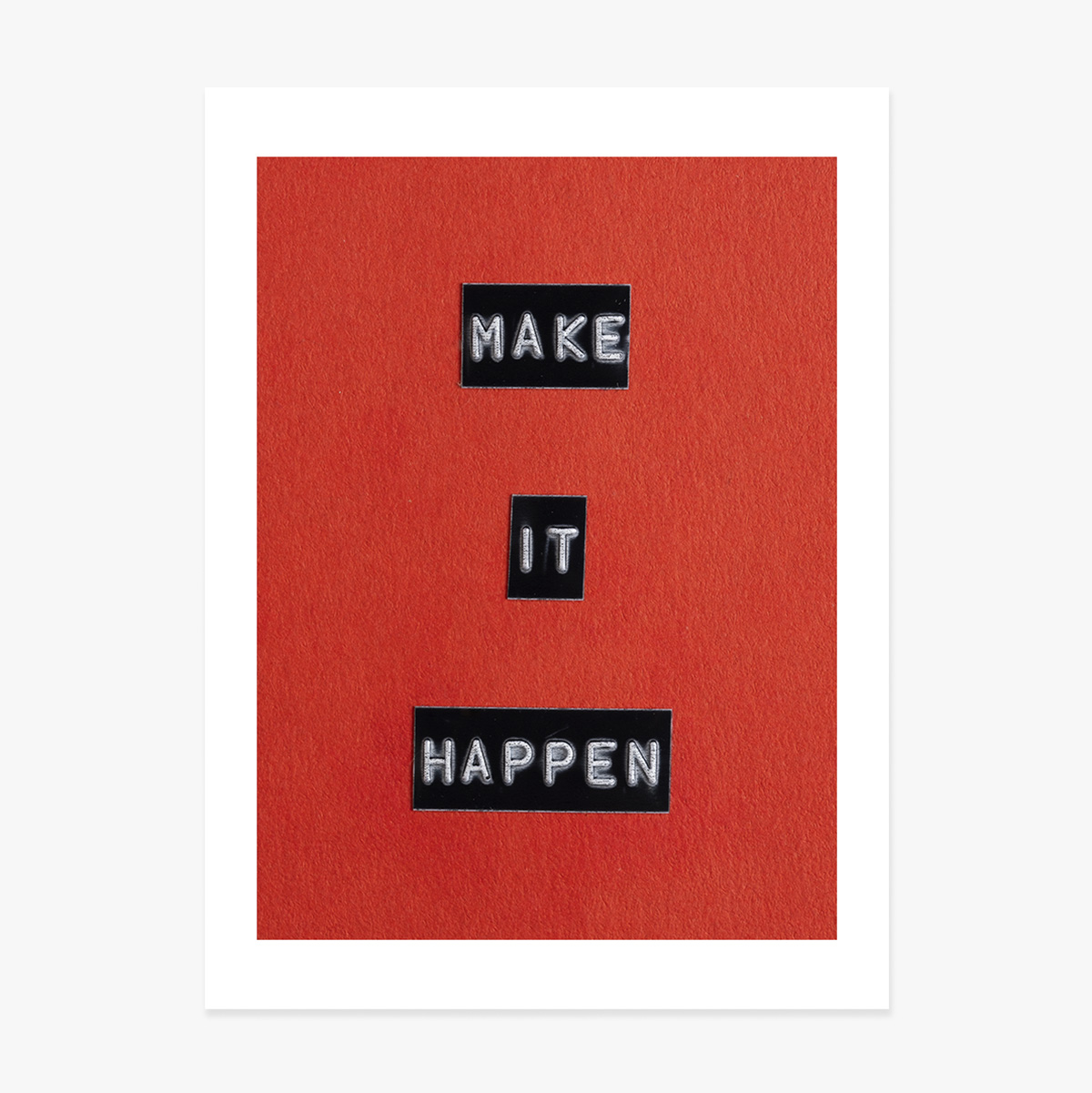 Poster ‘Make it happen’