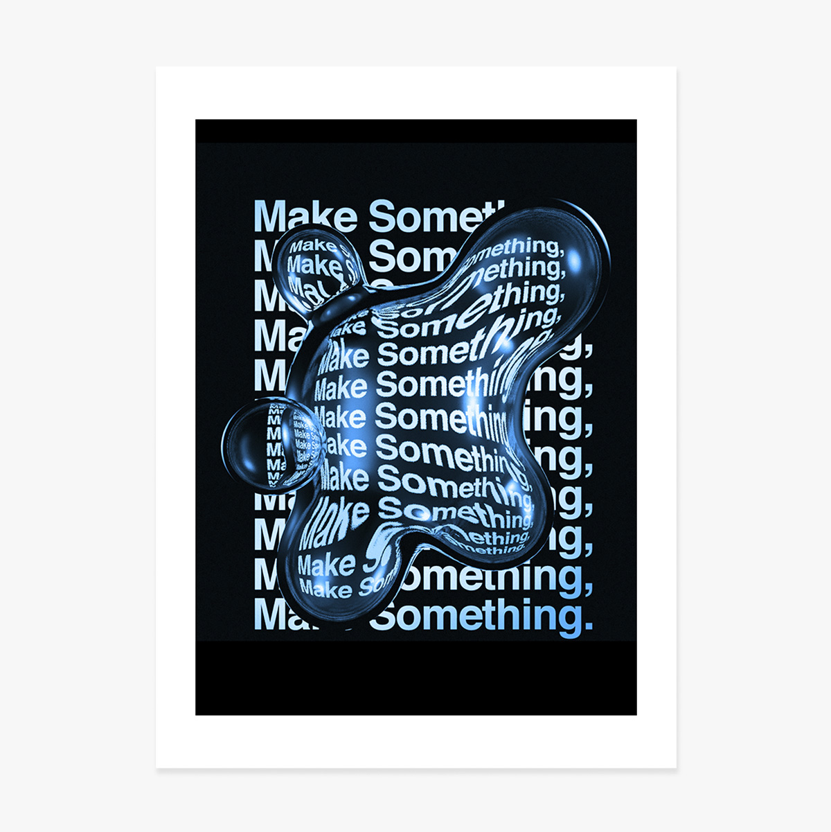 Affiche « Make something »