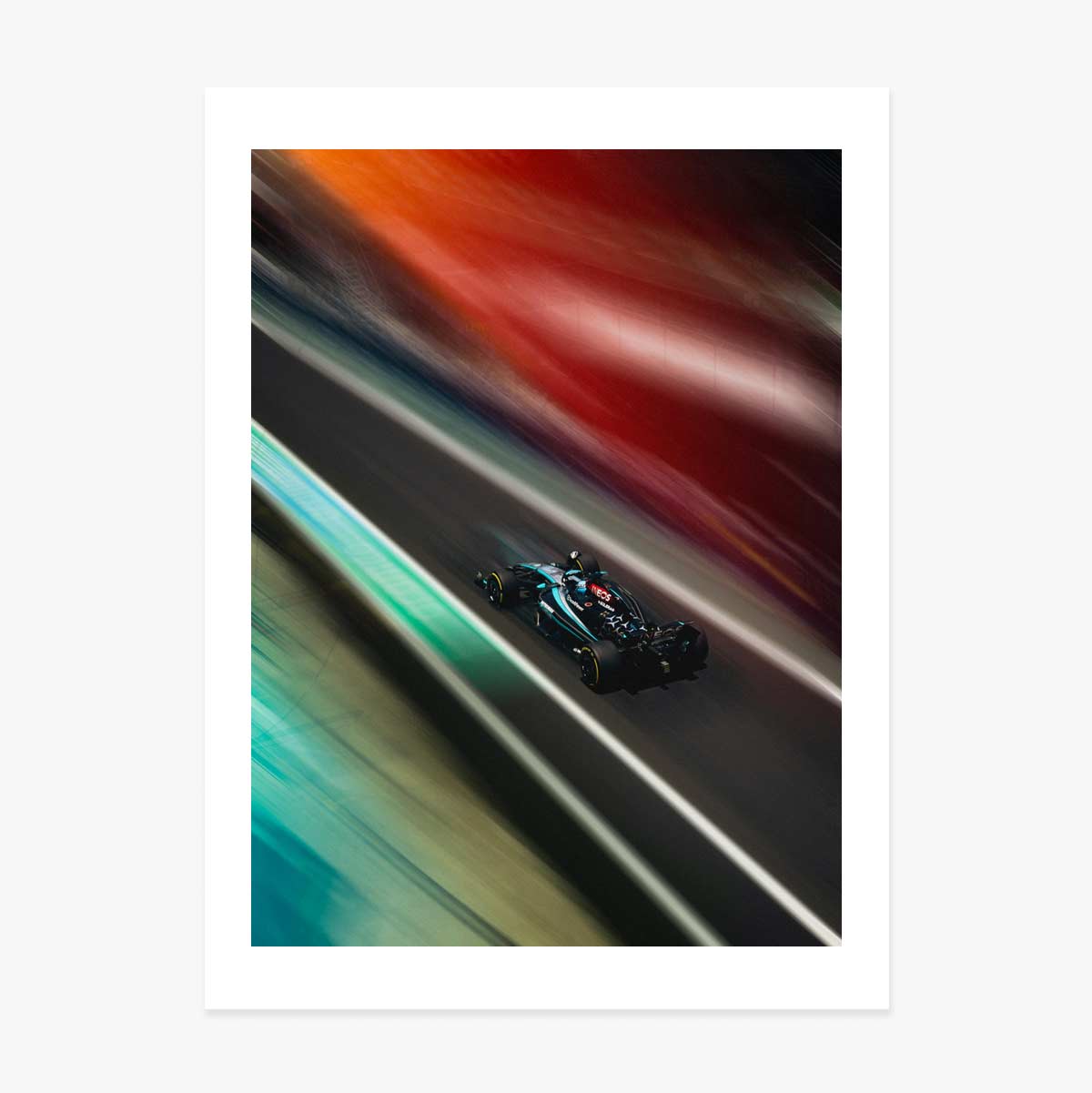 Affiche « Voiture de course »