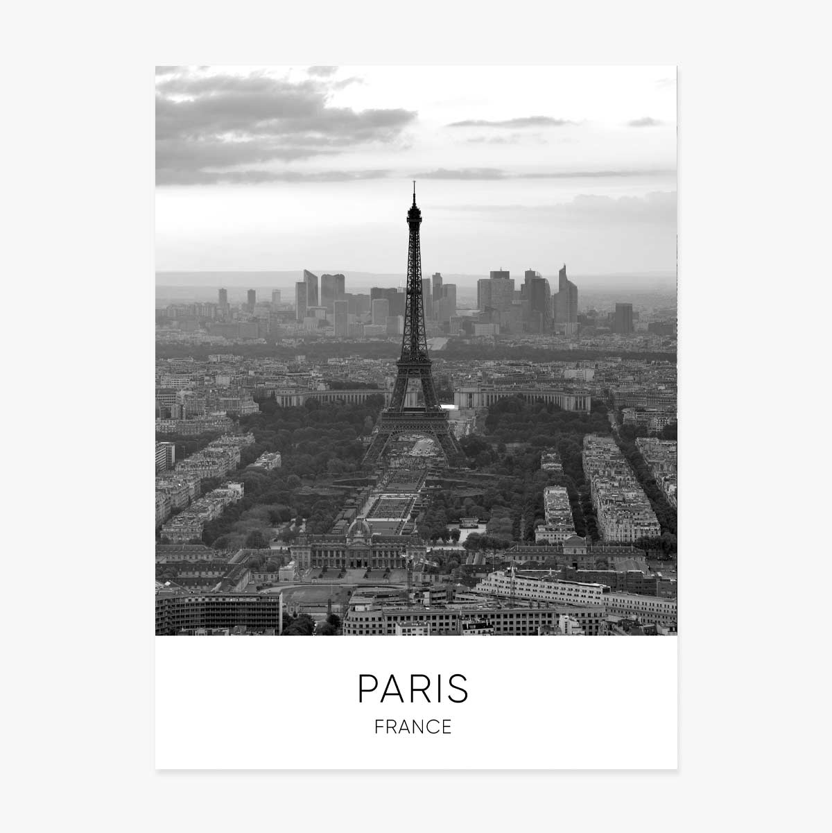 Affiche de la Tour Eiffel à Paris