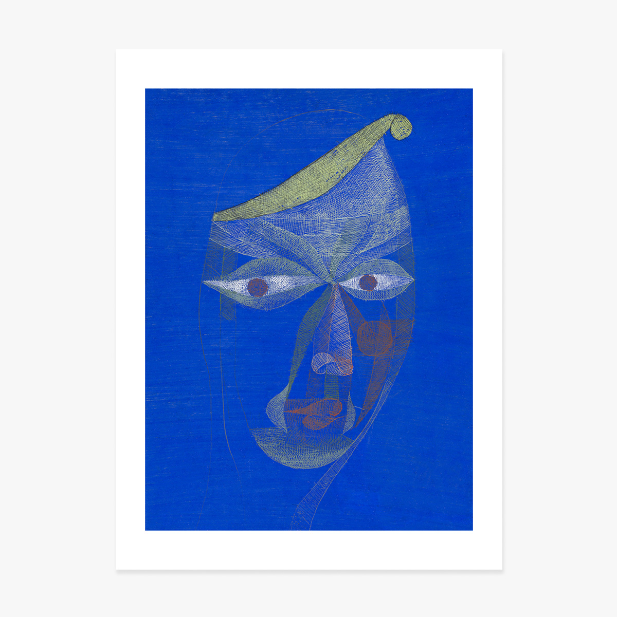 Affiche de Paul Klee, Portrait d