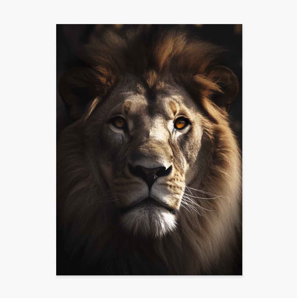 Affiche « Le roi de la jungle »