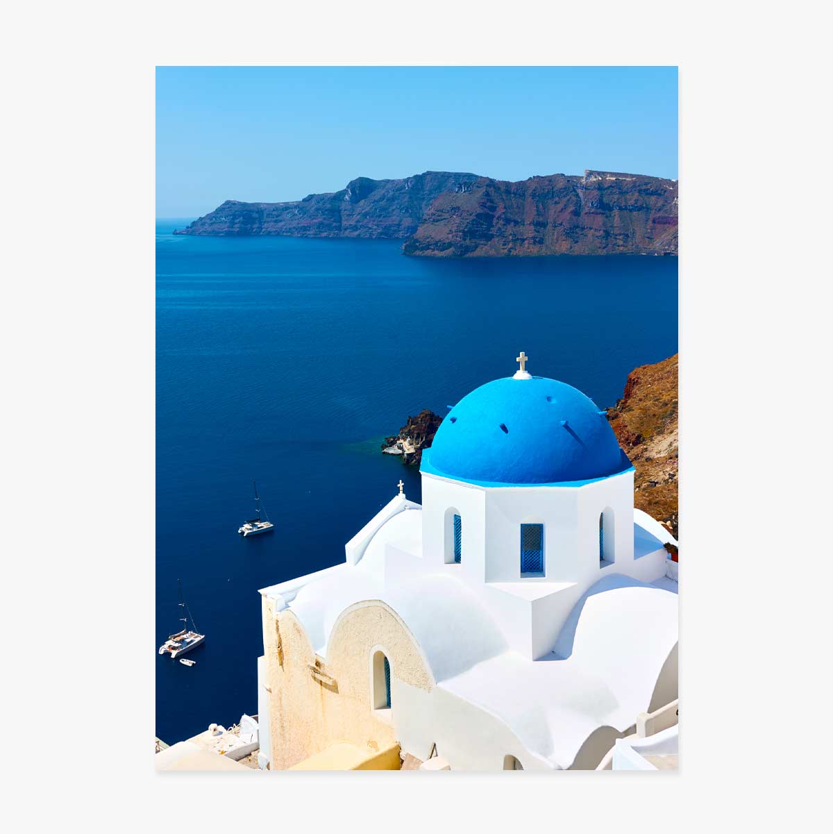 Affiche de Santorin