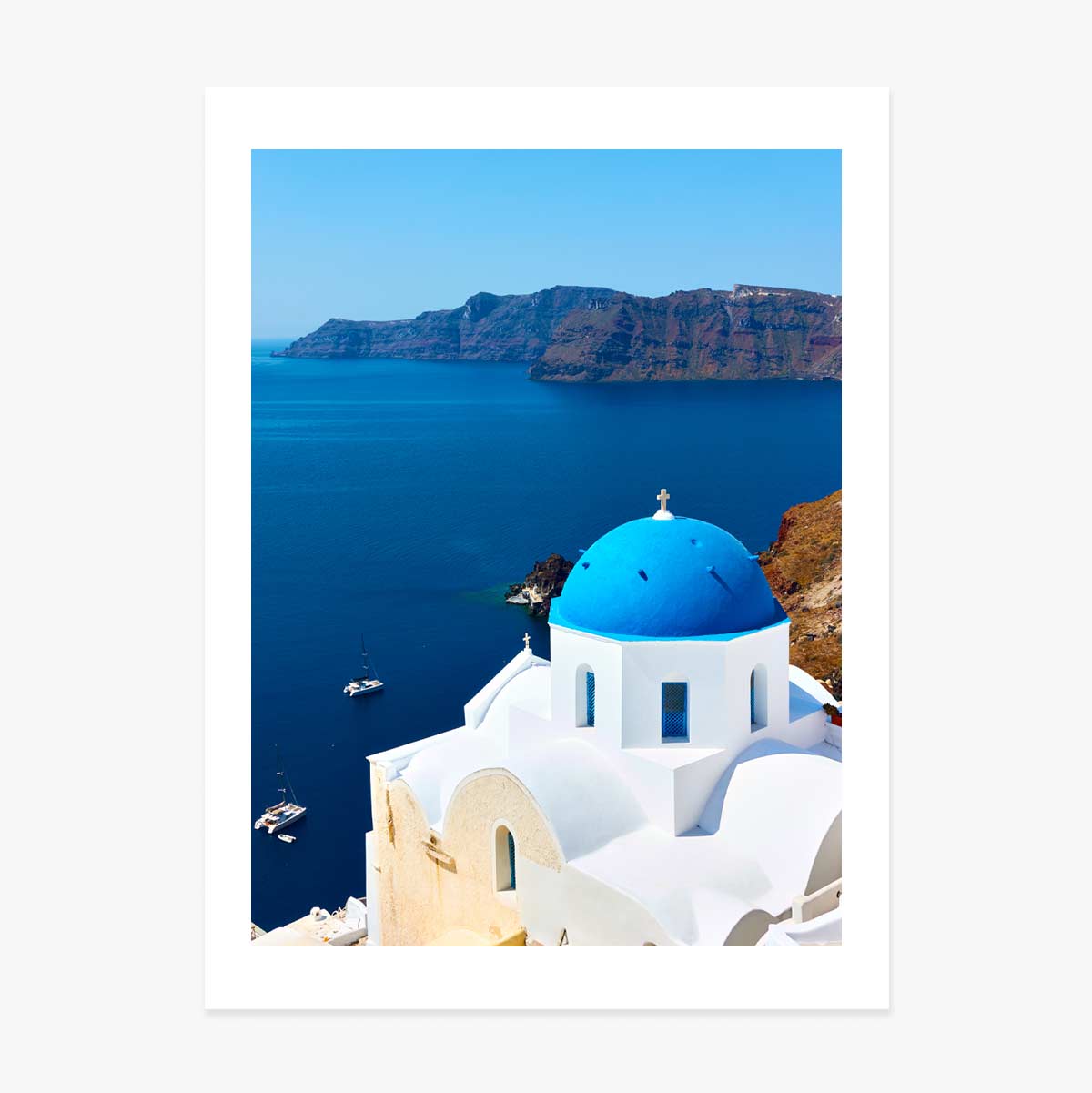 Affiche de Santorin