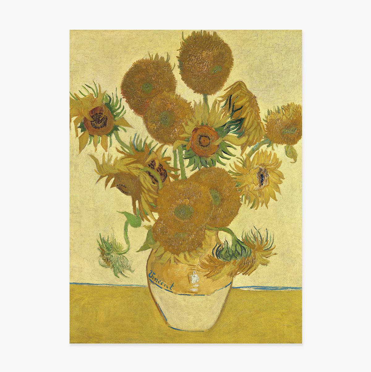 Poster Vincent van Gogh, Zonnebloem 1888